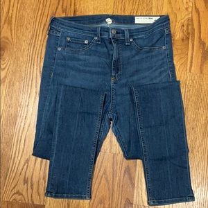 Rag & Bone/jean 10in Skinny in Birch - Sz …
